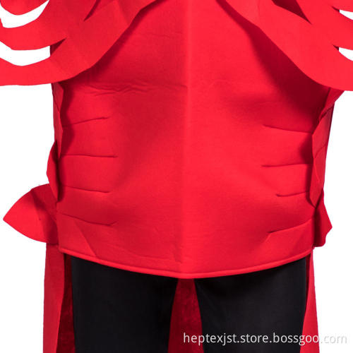 Cosplay Kostüm für Männer Lustige rote Robster Kleidung